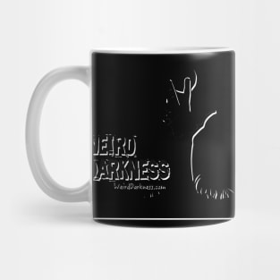 Weird Darkness Logo: Black on White Offset Mug